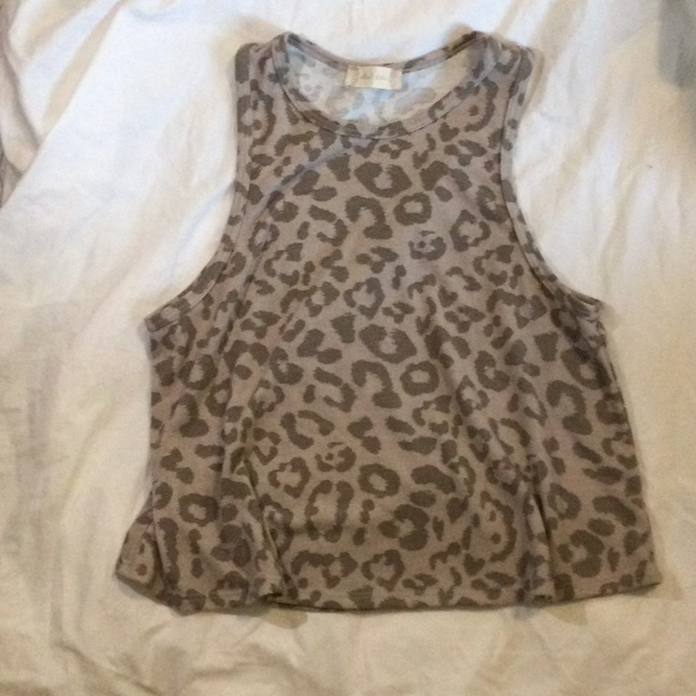 Woman’s Altar’d State Leopard Print Tank